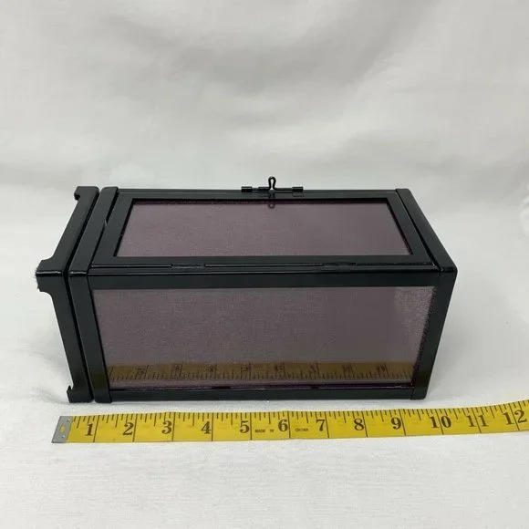 PartyLite - Purple Zen Tealight Holder (10" tall) Lantern - Picture 10 of 10